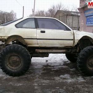 Honda Integra Megacar - crazy tuning