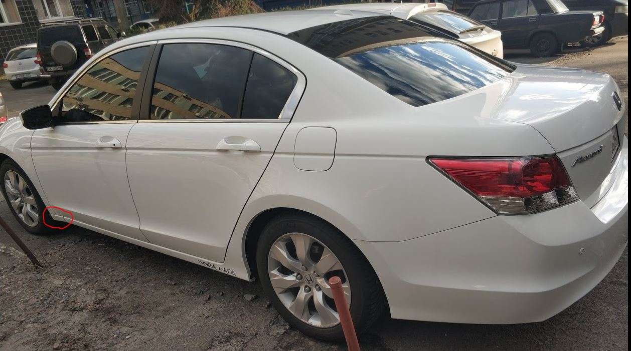 Крыло honda accord 8