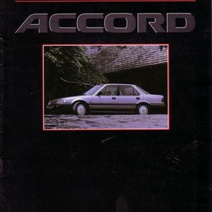 Honda Accord 3rd Generation (1986-1990)