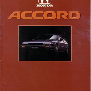 Honda Accord Aerodeck 3rd Generation (1986-1990)