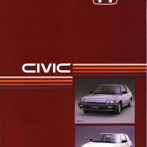 Honda Civic 3d 1985-1987