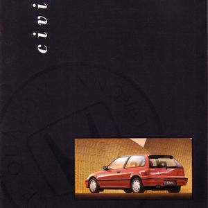 Honda Civic 3d 1988-1991