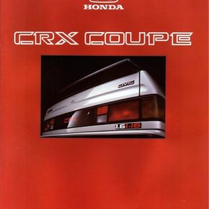 Honda CRX 1st Generation 1.6i 16v (1986-1987)