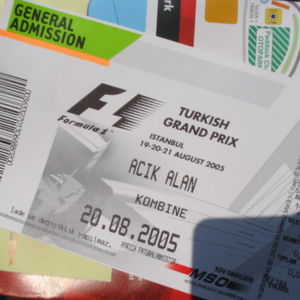 F1 - Istanbul Park - 21 Aug 2005