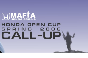 Honda Open Cup - Spring 2006 - Call-up